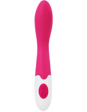 Carly g pink 20 cm silicone vibrating 10 speed