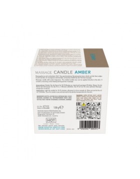 Świeca-Shiatsu Massage Candle Amber 130g.