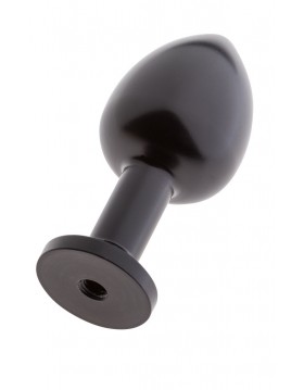 MALESATION Alu-Plug with suction cup small, black