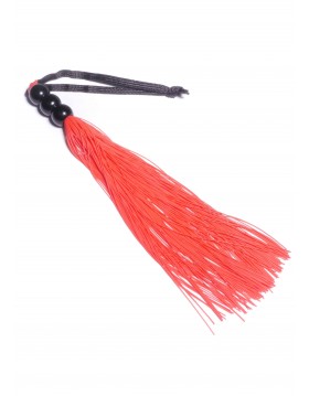 Silicone Whip Red 10" - Fetish Boss Series