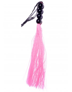 Silicone Whip Pink 14" - Fetish Boss Series