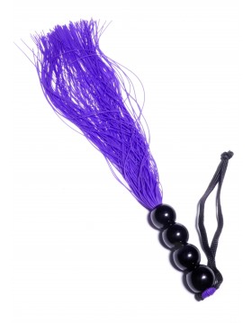 Silicone Whip Purple 14" - Fetish Boss Series