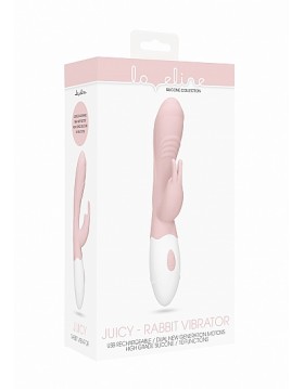 Rabbit Vibrator - Juicy - Pink