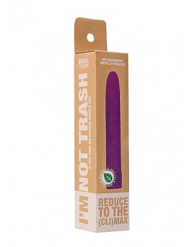 7"" Vibrator - Biodegradable - Purple