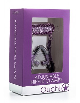 Adjustable Nipple Clamps - Purple