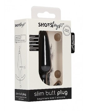 Slim Butt Plug - Black