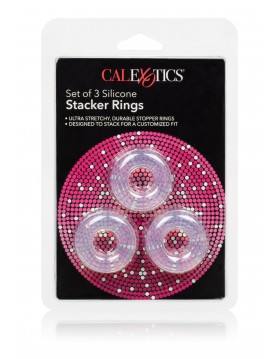 3 Stacker Rings Transparent