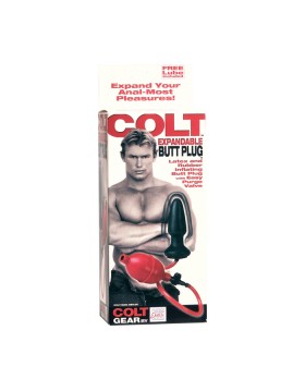 COLT Expandable Butt Plug Black