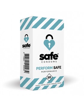 SAFE - Condooms Presteren Veilige Prestaties (10 stuks)