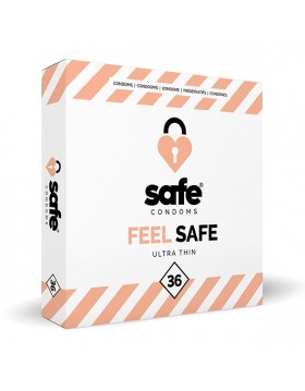 SAFE - Condooms Voelen Veilig Ultra Dun (36 stuks)