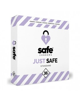 SAFE - Condooms Just Safe Standard (36 stuks)