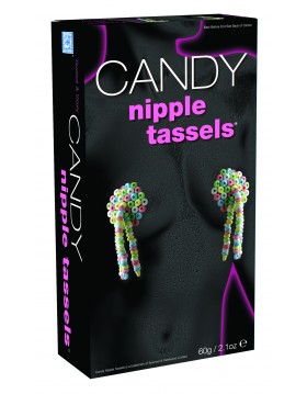 Słodycze-CANDY NIPPLES TASSELS, Frędzelki na sutki