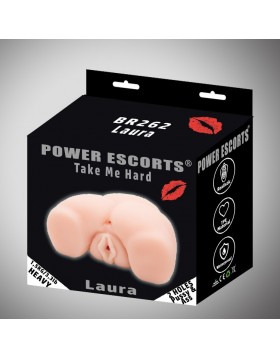 Masturbator-Take Me Hard Laura-Pussy & Ass Masturbator 1,55kg Flesh