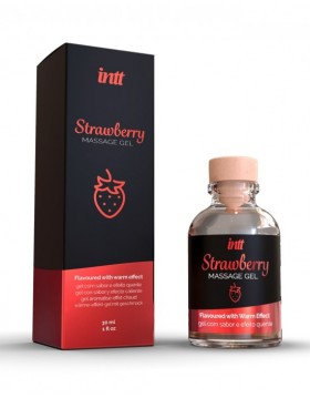 Żel-Strawberry Kissable Massage Gel