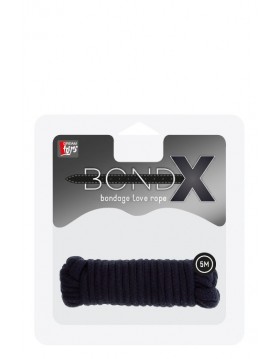 Wiązania-BONDX LOVE ROPE - 5M BLACK