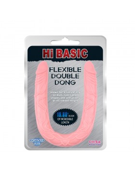 Jelly Flexible Double Dong-Flesh