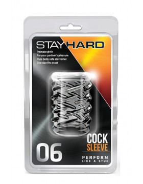 STAY HARD COCK SLEEVE 06 CLEAR